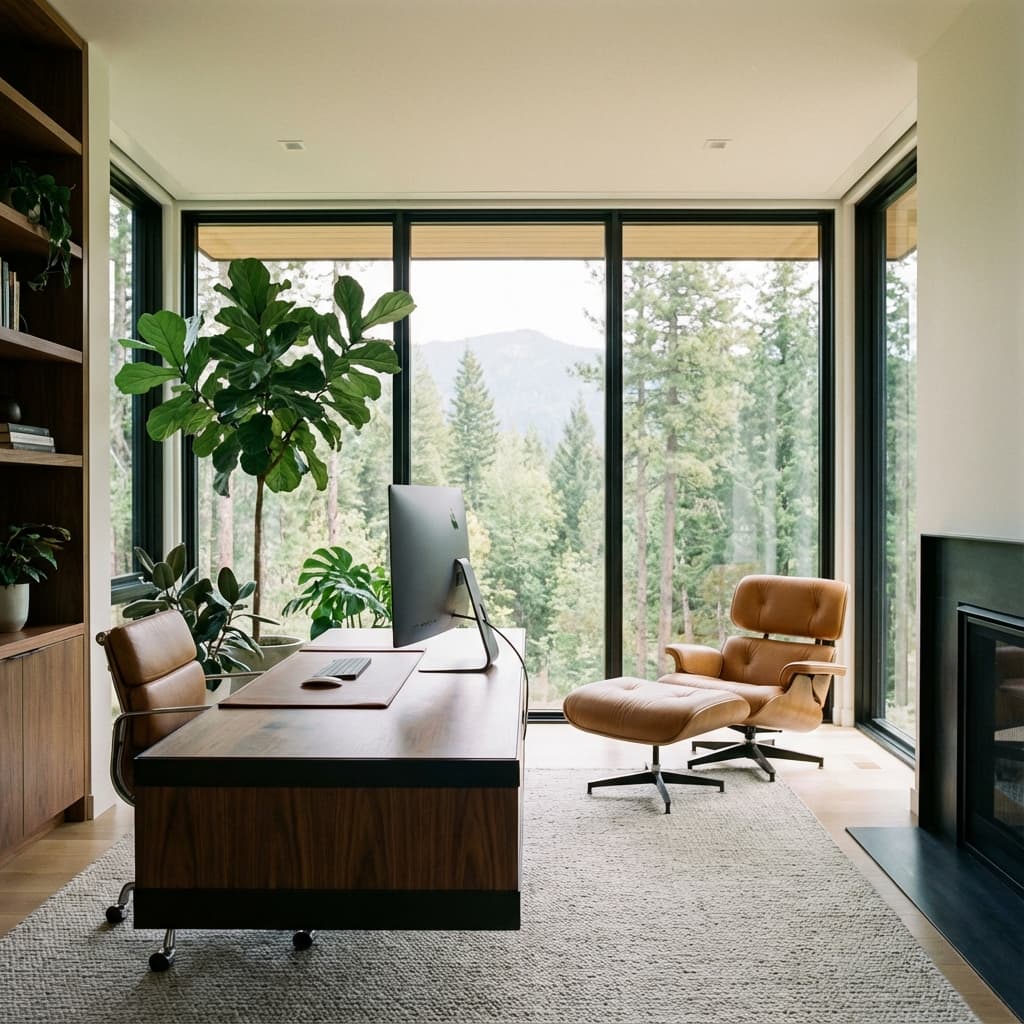 Elegant home office